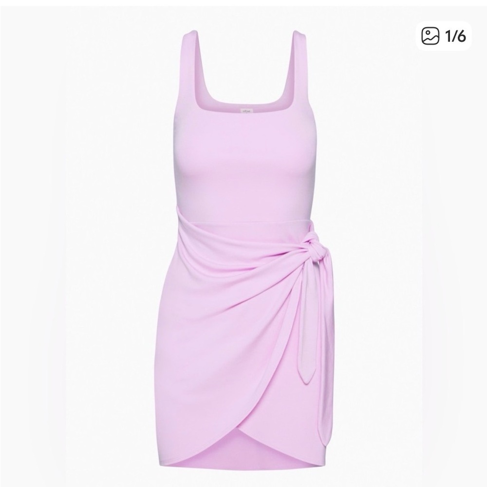Aritzia Wilfred Saturn Dress – Petal Pink